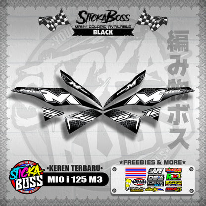 MIO i 125 M3 DECALS ( KEREN TERBARU )【WITH FREEBIES】