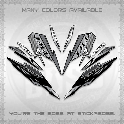 NMAX V2 DECALS (2026 VARIO STYLE) STICKER DECALS By STICKABOSS
