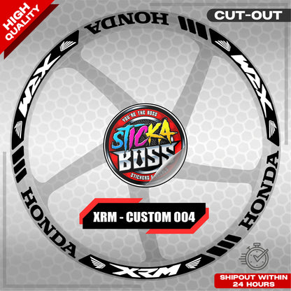 XRM MAG STICKER SET ( 2 MAGS ) - CUSTOM 004 | VINYL WATERPROOF CUT-OUT DECALS