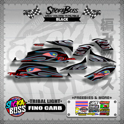 FINO CARB DECALS ( TRIBAL LIGHT )【WITH FREEBIES】
