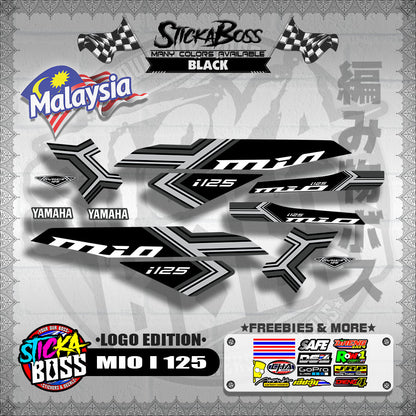 MIO I 125 MALAYSIAN DECALS ( LOGO EDITION )【WITH FREEBIES】