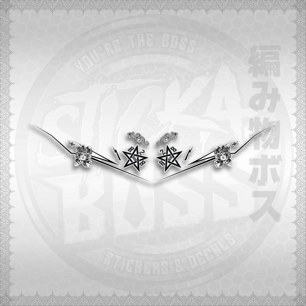 STICKER DECALS for ADV 160 (A160MESN) By STICKABOSS (SOFIE LAMINATED WATERPROOF) (Copy)