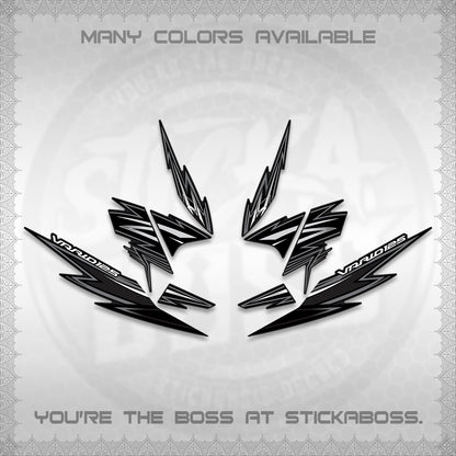 CLICK 125 V4 INDO VARIO DECALS (2026 VANDOREN STYLE) STICKER DECALS By STICKABOSS