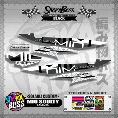 MIO SOULTY DECALS ( SOLARIZ CUSTOM )【WITH FREEBIES】