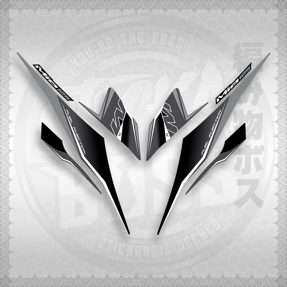 STICKER DECALS for MIO I 125 M3 (MIISTMO) By STICKABOSS (SOFIE LAMINATED WATERPROOF)