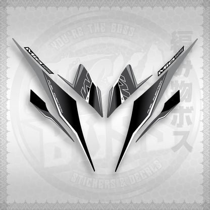 STICKER DECALS for MIO I 125 M3 (MIISTMO) By STICKABOSS (SOFIE LAMINATED WATERPROOF)