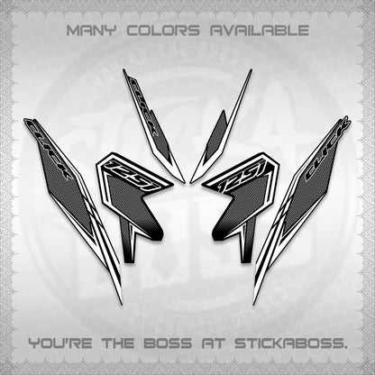 CLICK 125 V3 DECALS (2026 LINE UP DESIGN) STICKER KITS By STICKABOSS