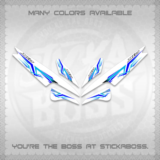 MIO SPORTY  SMILE INDO DECALS FOR WHITE (A24 VARIASI) STICKER DECALS BY STICKABOSS