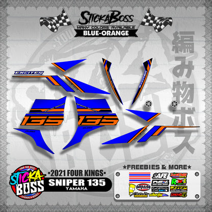 SNIPER 135 DECALS ( 2021 FOUR KINGS )【WITH FREEBIES】