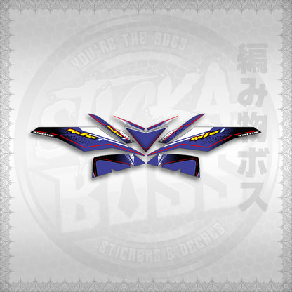 STICKER DECALS for MIO I 125 (MIIMXSODO) By STICKABOSS (SOFIE LAMINATED WATERPROOF)