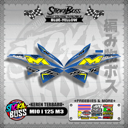MIO i 125 M3 DECALS ( KEREN TERBARU )【WITH FREEBIES】