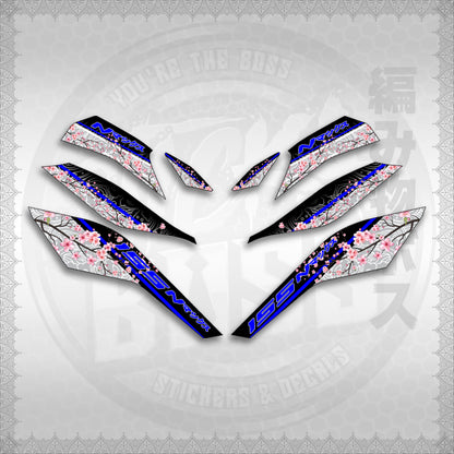 STICKER DECALS for NMAX V3 TURBO INDO (NV3SAIN) By STICKABOSS (SOFIE LAMINATED WATERPROOF)