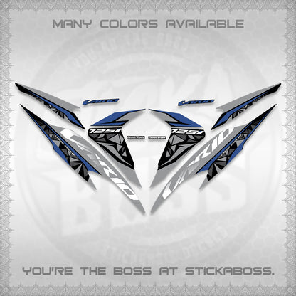 CLICK 125 V2 VARIO DECALS (2018–2022 STYLE DESIGN) STICKER DECALS BY STICKABOSS