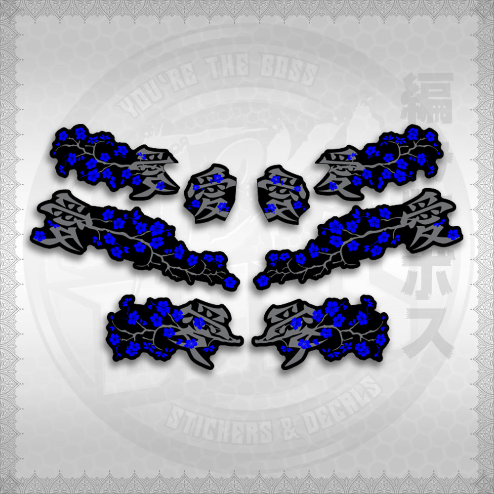 STICKER DECALS for NMAX V2 INDO (NV2SAXFL) By STICKABOSS (SOFIE LAMINATED WATERPROOF)