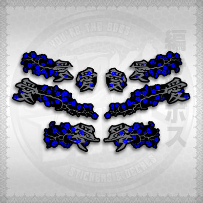 STICKER DECALS for NMAX V2 INDO (NV2SAXFL) By STICKABOSS (SOFIE LAMINATED WATERPROOF)