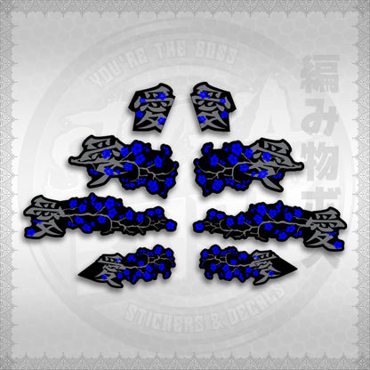 STICKER DECALS for NMAX V3 TURBO INDO (NV3SAXFL) By STICKABOSS (SOFIE LAMINATED WATERPROOF)