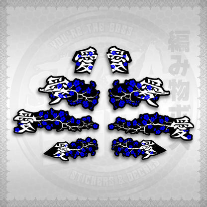 STICKER DECALS for NMAX V3 TURBO INDO (NV3SAXFL) By STICKABOSS (SOFIE LAMINATED WATERPROOF)