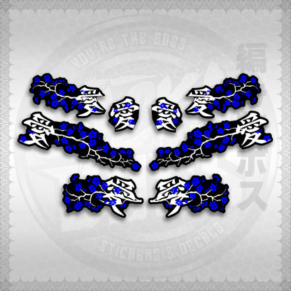 STICKER DECALS for NMAX V2 INDO (NV2SAXFL) By STICKABOSS (SOFIE LAMINATED WATERPROOF)