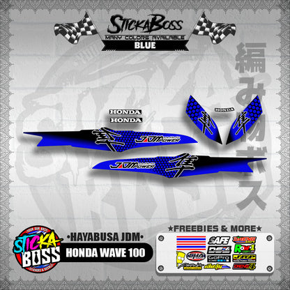 HONDA WAVE 100 ( HAYABUSA JDM )【WITH FREEBIES】