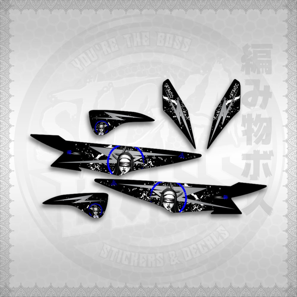 STICKER DECALS for MIO SOULTY MALAYSIAN (MSOLASA) By STICKABOSS (SOFIE LAMINATED WATERPROOF)