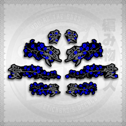 STICKER DECALS for NMAX V1 INDO (NV1SAXFL) By STICKABOSS (SOFIE LAMINATED WATERPROOF)