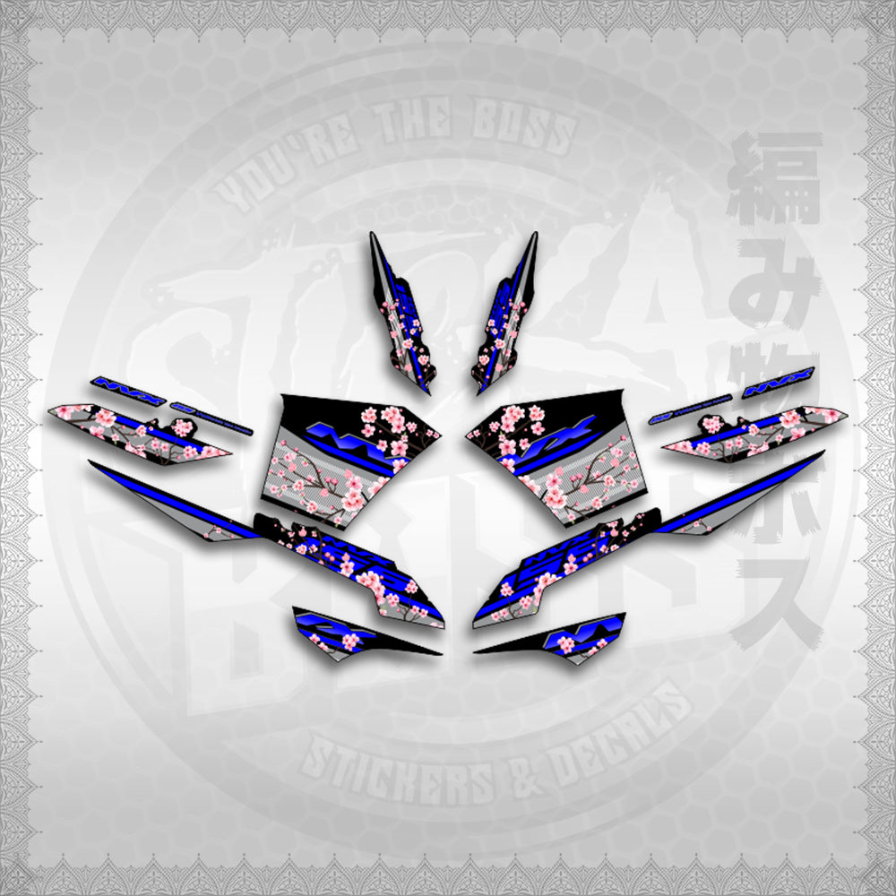 STICKER DECALS for AEROX V3 ALPHA TURBO INDO-MALAYSIAN (AV3SAIN) By STICKABOSS (SOFIE LAMINATED WATERPROOF)