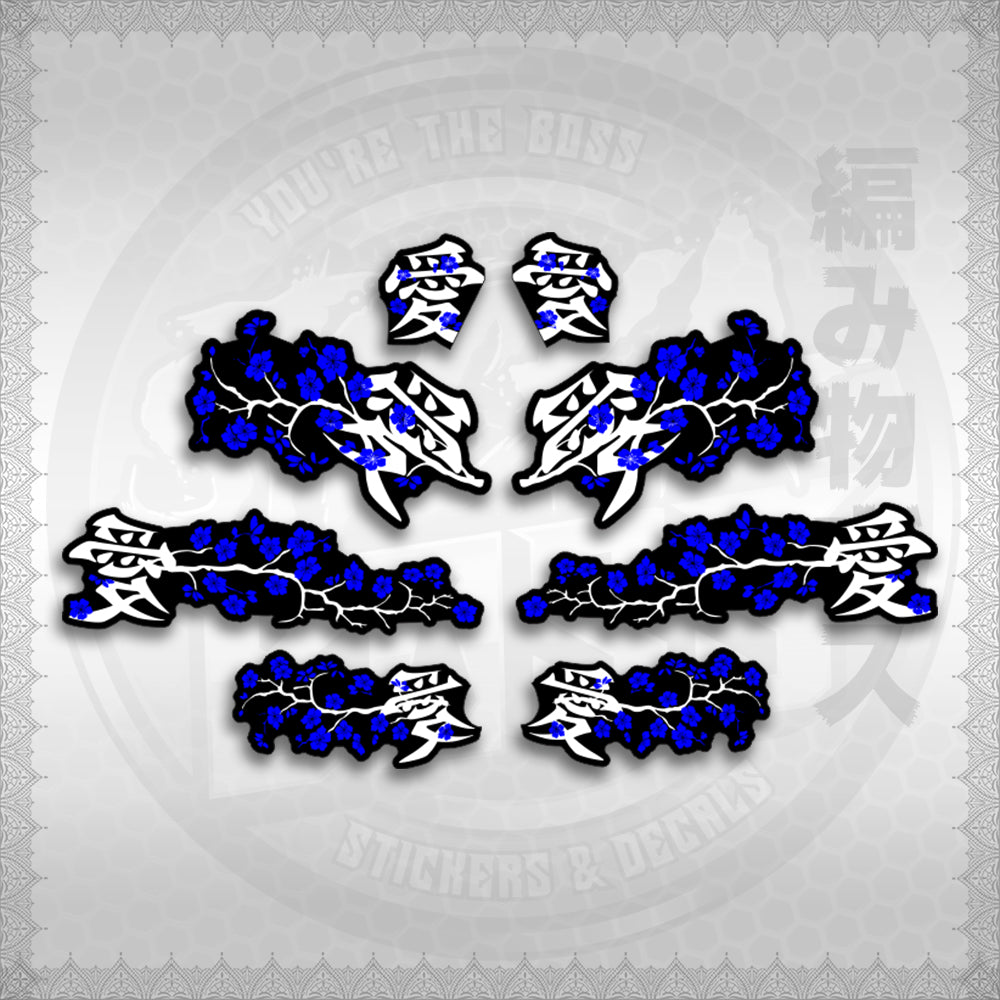 STICKER DECALS for NMAX V1 INDO (NV1SAXFL) By STICKABOSS (SOFIE LAMINATED WATERPROOF)