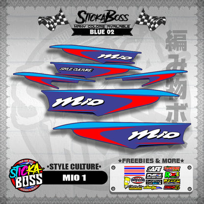 MIO 1 STOCK DECALS ( STYLE CULTURE )【WITH FREEBIES】