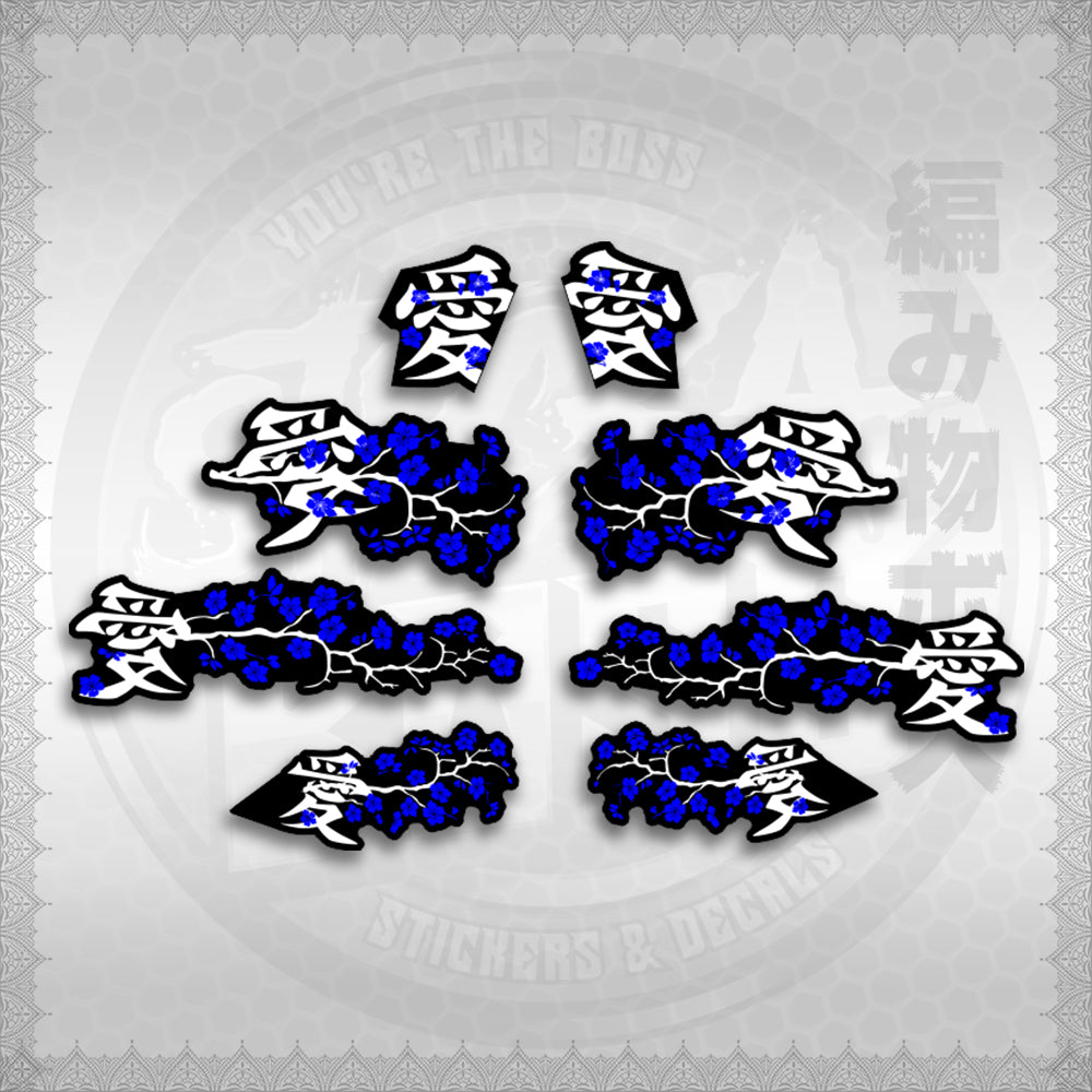 STICKER DECALS for NMAX V3 TURBO INDO (NV3SAXFL) By STICKABOSS (SOFIE LAMINATED WATERPROOF)