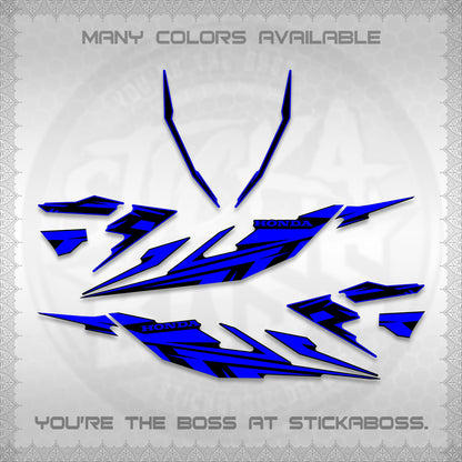 CLICK 125 V4 DECALS (2026 MINIMAL 001 DESIGN) STICKER DECALS By STICKABOSS