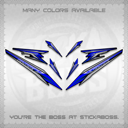 CLICK 160 VARIO DECAL(2026 SHARP 00-A1 DESIGN)STICKER DECALS By STICKABOSS