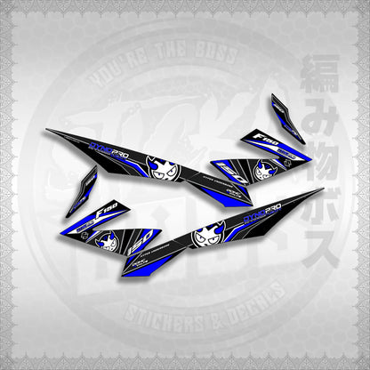 STICKER DECALS for RAIDER 150 FI (RFISADYPRF1) By STICKABOSS (SOFIE LAMINATED WATERPROOF)
