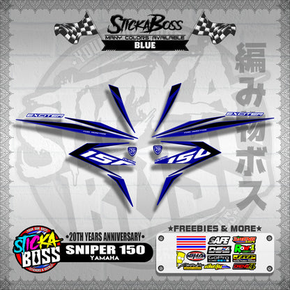 SNIPER 150 DECALS ( 20TH YEARS ANNIVERSARY )【WITH FREEBIES】