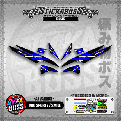 MIO SPORTY / SMILE INDO STICKER DECALS ( A7 VARIASI ) 【WITH FREEBIES】