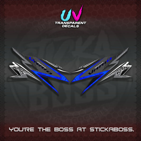 CLICK 125 V2  UV TRANSPARENT VARIO DECALS (2 TONE VIETNAM MOTIF 2026)STICKER DECALS By STICKABOSS