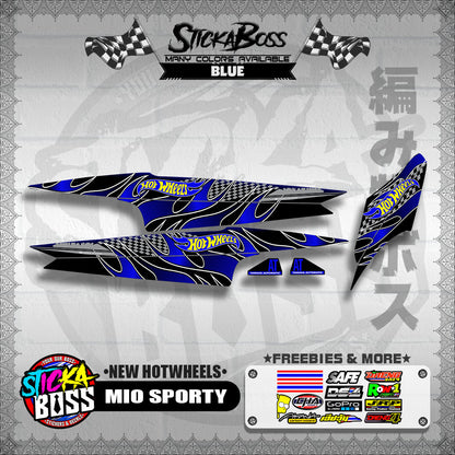 MIO SPORTY DECALS ( NEW HOTWHEELS )【WITH FREEBIES】