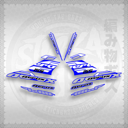 AEROX 155 V1 THAI CONCEPT ( NITRO EDGE ) STICKER DECALS By STICKABOSS