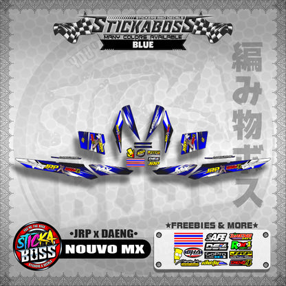 NOUVO MX Decals ( JRP x DAENG )【WITH FREEBIES】