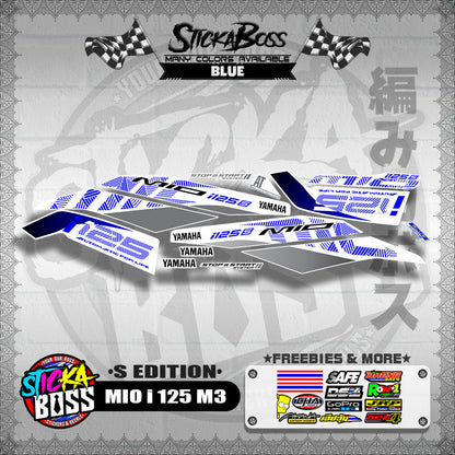 MIO i 125 M3 DECALS ( S EDITION )【WITH FREEBIES】
