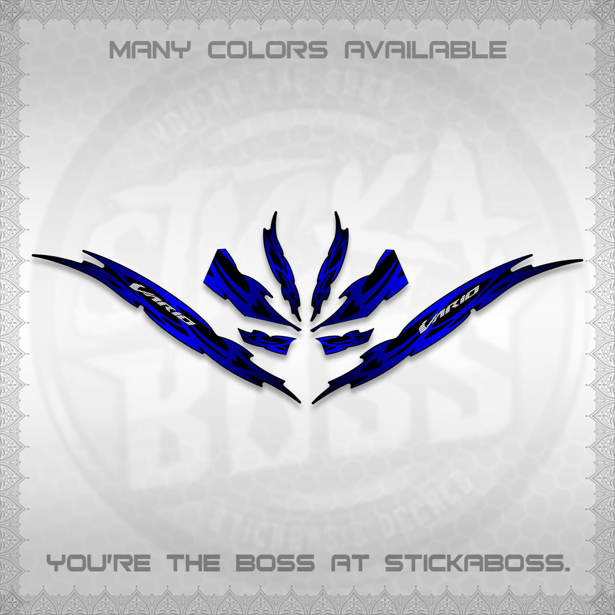 CLICK 125 V3 INDO VARIO DECALS (2026 NUSANTARA STRIPING) STICKER DECALS By STICKABOSS