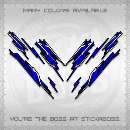 NMAX V2 DECALS (2024 NM A8 STYLE) STICKER DECALS By STICKABOSS