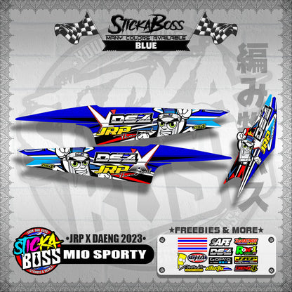 MIO SPORTY DECALS ( DAENG X JRP 2023 )【WITH FREEBIES】