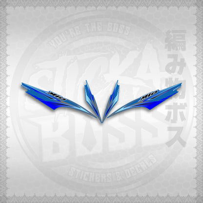 STICKER DECALS for MIO SPORTY / SMILE INDO (MSPMOA4) By STICKABOSS (SOFIE LAMINATED WATERPROOF)