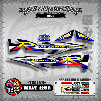 HONDA WAVE 125 R ( THAI V3 ) 【WITH FREEBIES】
