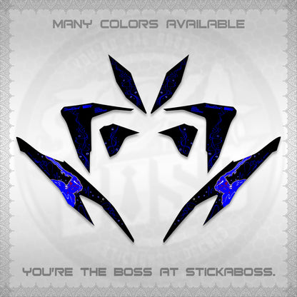 CLICK V2 DECALS (2026 2F2F SWIRL DESIGN) STICKER KITS BY STICKABOSS
