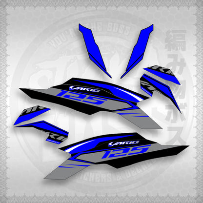 CLICK 125 V3 MALAY / INDO CONCEPT (CV3SLSTRA30) By STICKABOSS (SOFIE LAMINATED WATERPROOF)