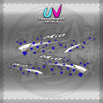 【PREMIUM UV PRINT】TRANSPARENT MIO SPORTY (MSPSAXFL)【WITH FREEBIES】