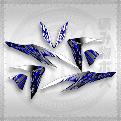 CLICK 125 V2 INDO CONCEPT ( VARIO VALINO ) STICKER DECALS By STICKABOSS