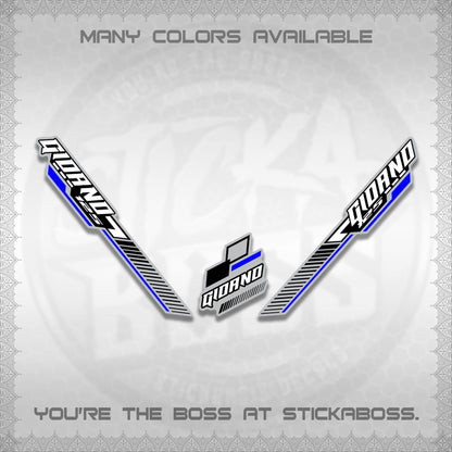GIORNO DECALS (2026 RACING CAR  PATTERN)STICKER DECALS BY STICKABOSS
