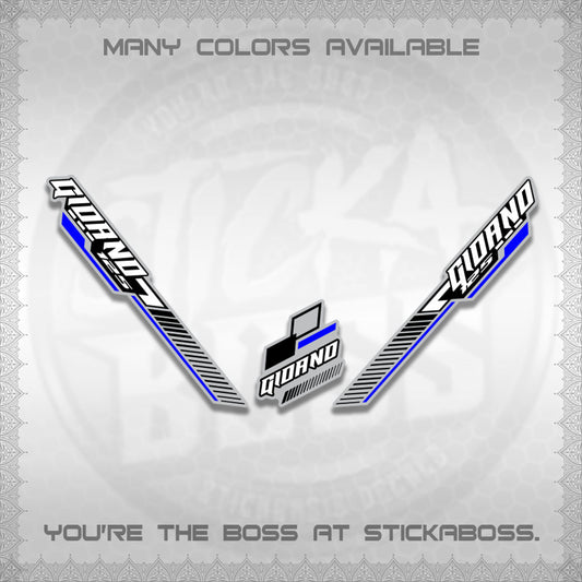 GIORNO DECALS (2026 RACING CAR  PATTERN)STICKER DECALS BY STICKABOSS